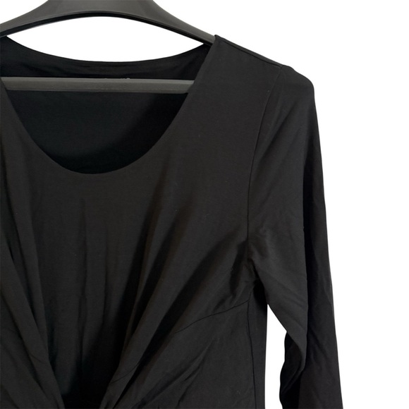 Garnet Hill Women’s 3/4 Sleeve Tencel Stretch Jersey Maxi Tie Dress Size Medium - Picture 3 of 10